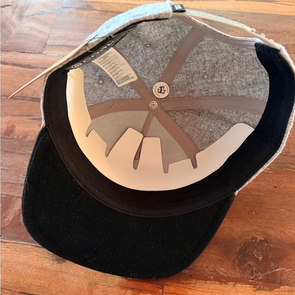 Coal SnapBack hat grey and black - Picture 3 of 4